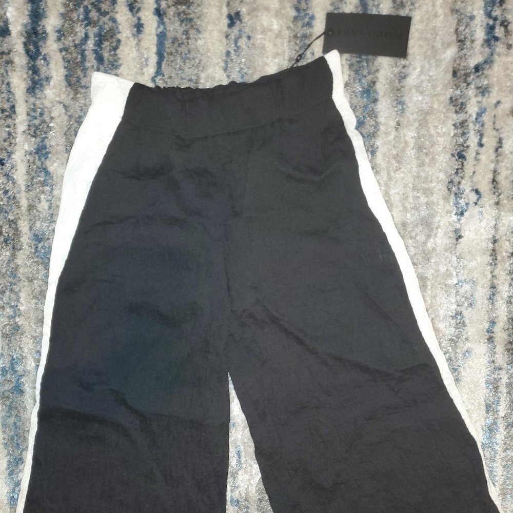 Kendall + Kylie Contrast Wide Leg Pant || XS || NWT - Picture 6 of 15
